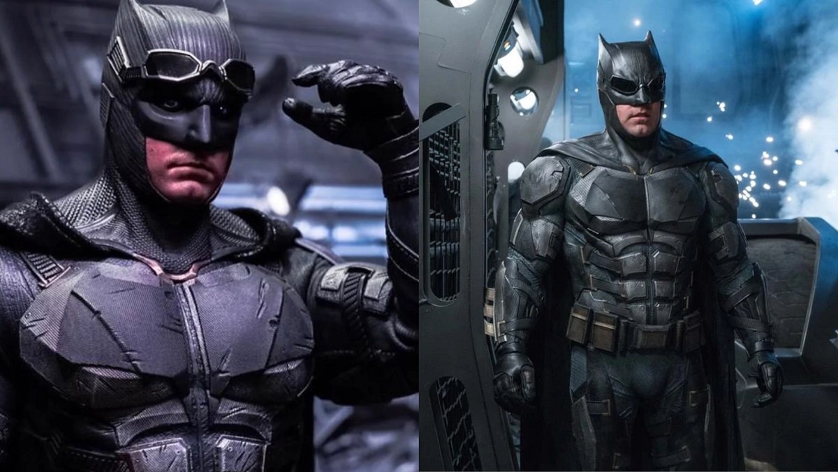 The tactical suit used by Batman in Justice League.