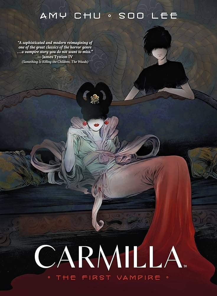 The cover of Carmilla: The First Vampire graphic novel.