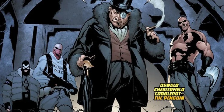 The DC Comics version of the Penguin.