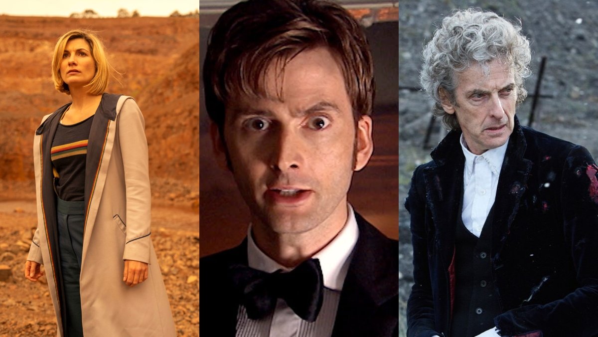 collage of thirteenth, tenth, and twelfth doctors for doctor who seasons ranked