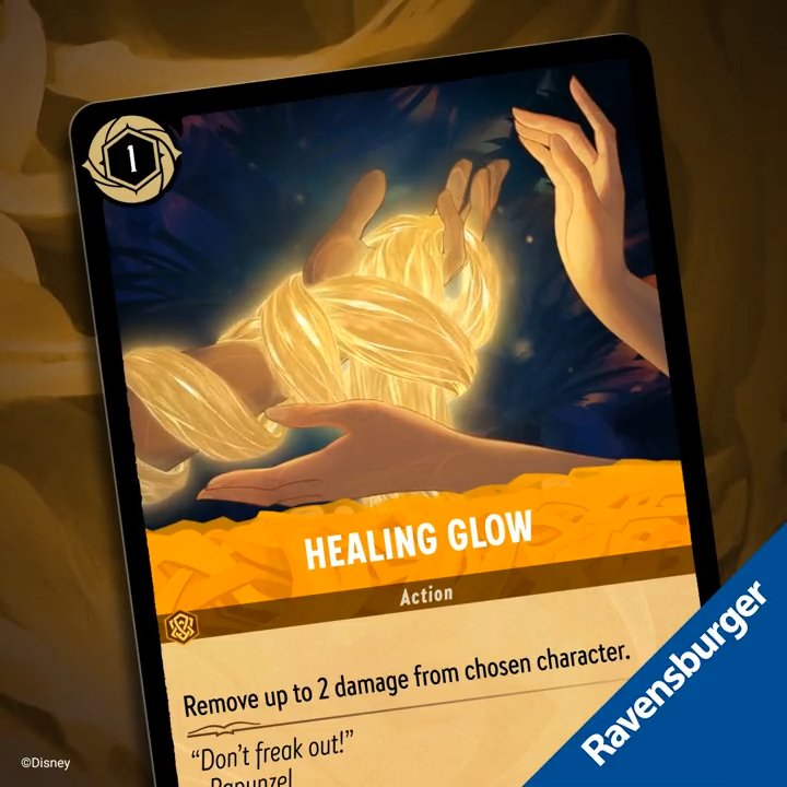 Healing Glow Tangled Lorcana Card