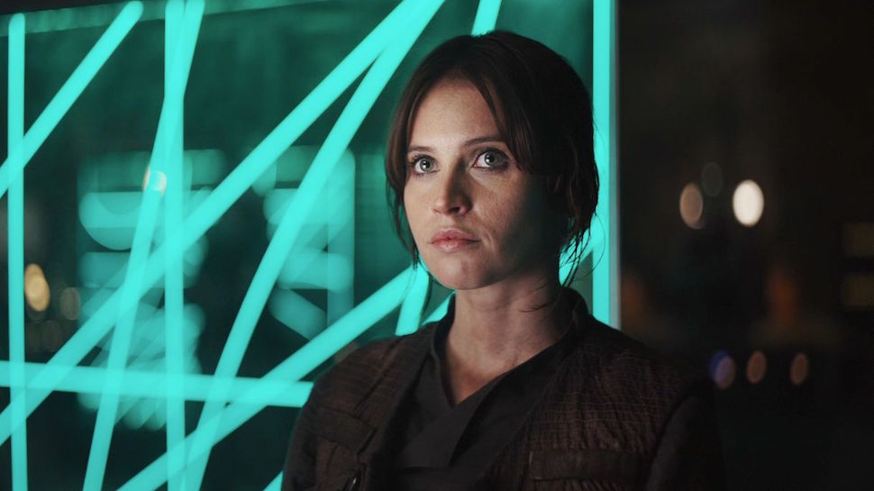 Felicity Jones as Jyn Erso in Rogue One