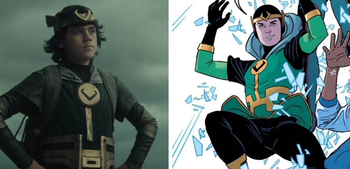 Kid Loki from the MCU and from the comics. 