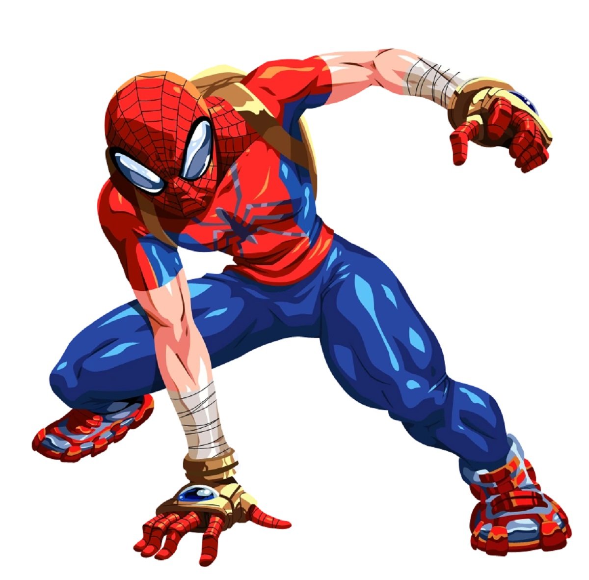 Mangaverse Spider-Man, a new Spider-Man Variant as seen in Across the Spider-Verse trailer.