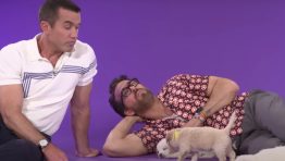 Ryan Reynolds, Rob McElhenney, and Puppies Make for a Perfect Interview