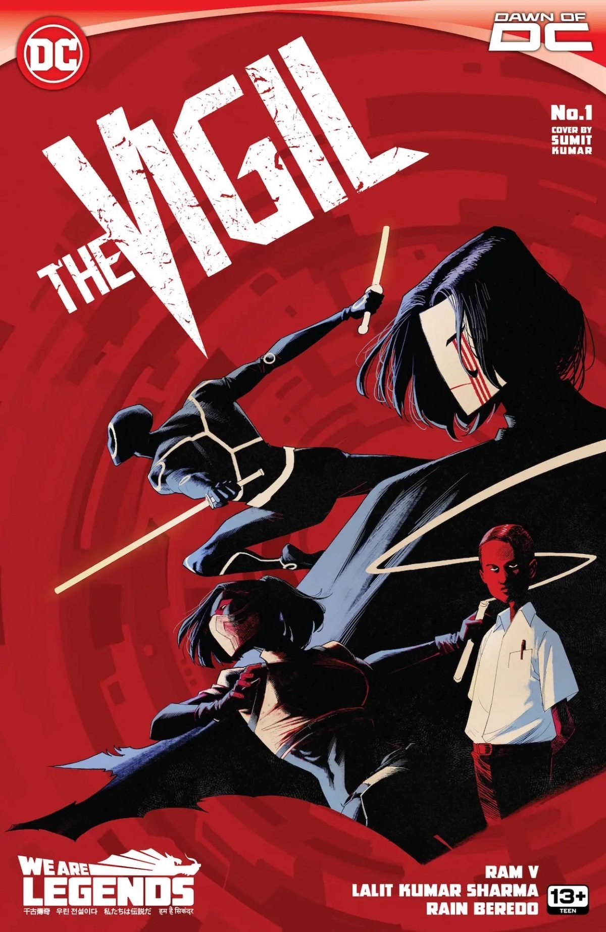 The Vigil #1 comics cover