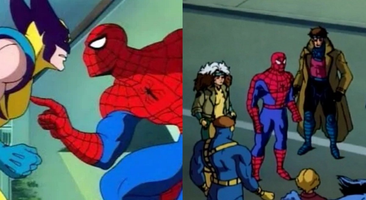 Spider-Man welcomes the X-Men in the two part episode The Mutant Menace in 1995. 
